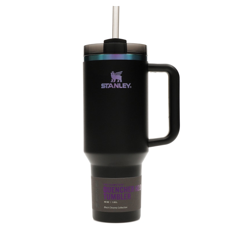 Stanley The Black Chroma Collection Flowstate Quencher 40oz Tumbler Black Chroma