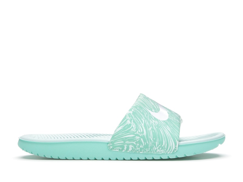 Nike Kawa Slide Print Emerald Rise (GS)