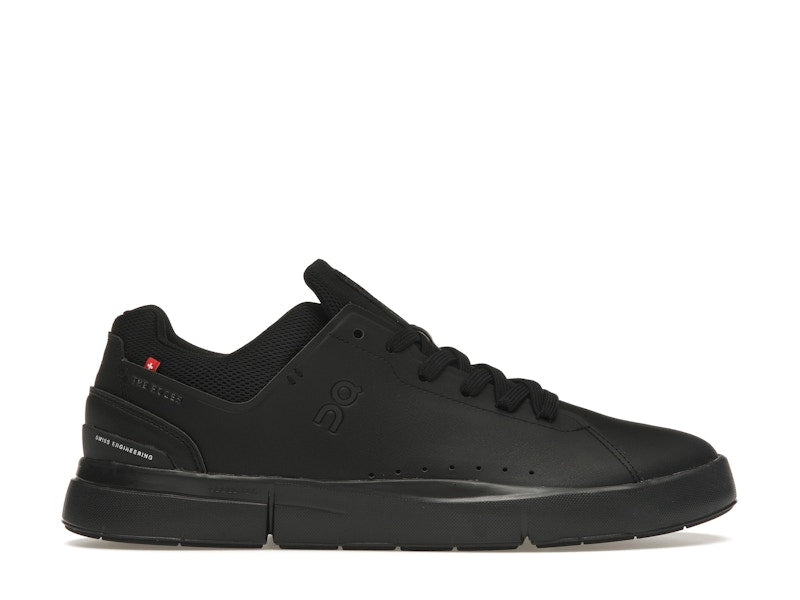 On The Roger Advantage All Black (Women's)