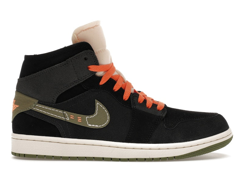 Jordan 1 Mid SE Craft Anthracite Light Olive