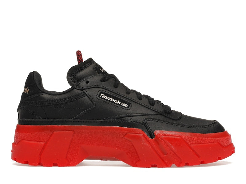 Reebok Club C Cardi B Black Red (Women's)
