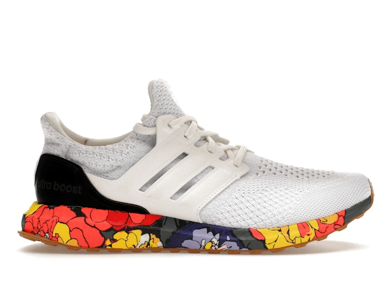 adidas Ultra Boost 5.0 DNA White Floral Midsole (Women's)