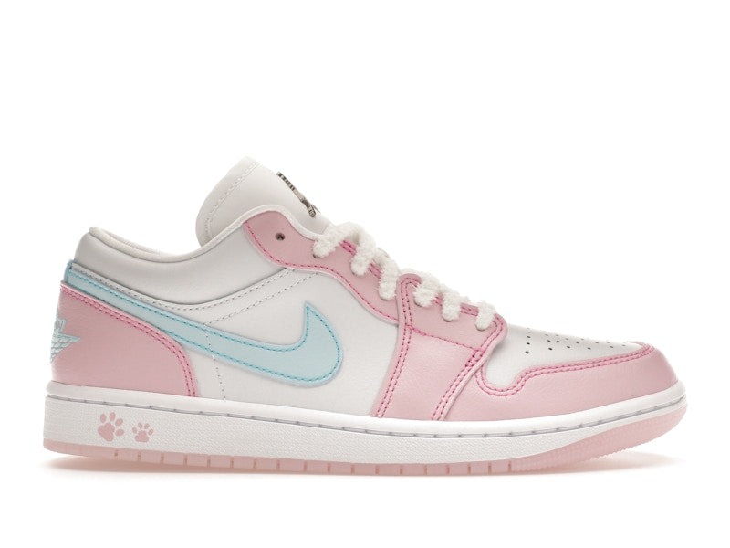 Jordan 1 Low SE Paw Print Pink Foam (Women's)
