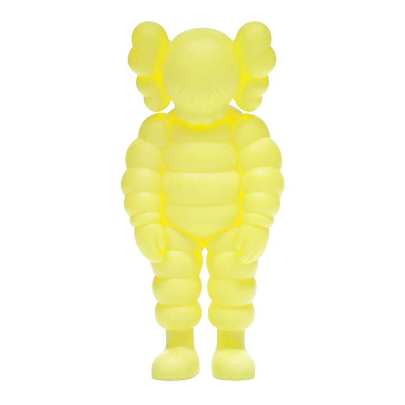 KAWS What Party Vinyl Figure Yellow