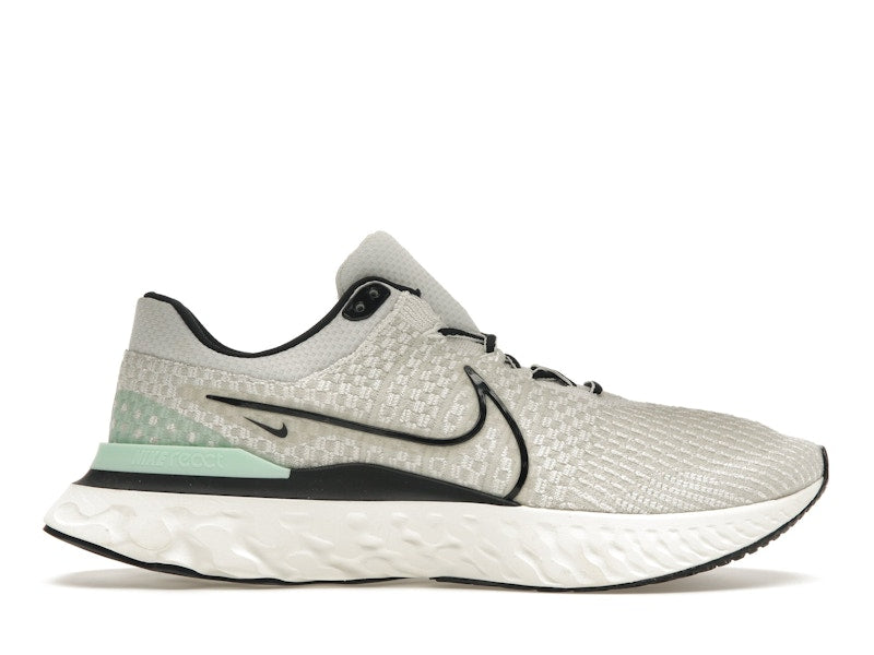 Nike React Infinity Run Flyknit 3 Phantom Black Mint