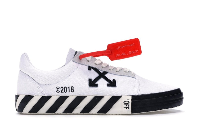 OFF-WHITE Vulc Low White (Updated Stripes)