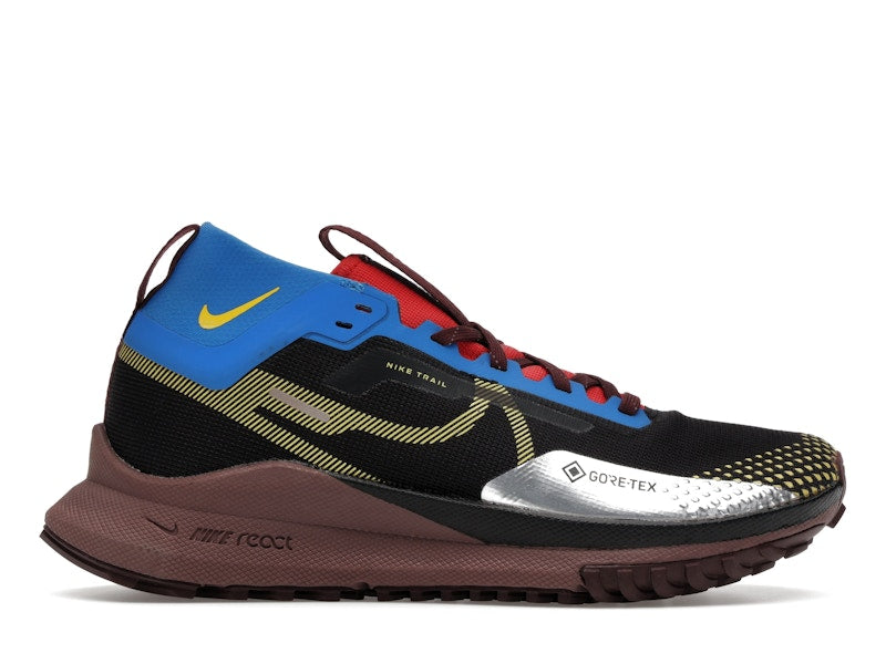 Nike React Pegasus Trail 4 Gore-Tex Black Vivid Sulfur (Women's)