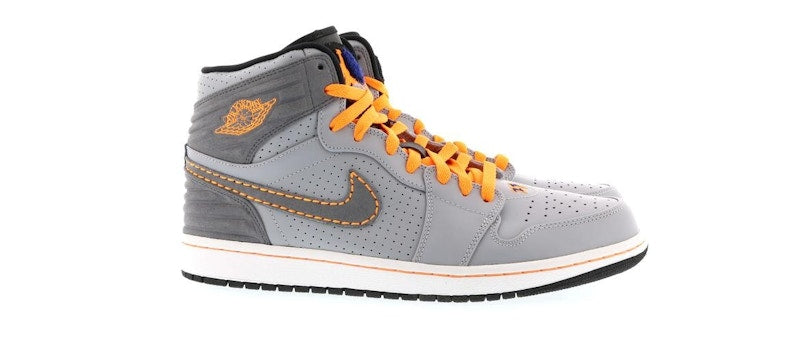 Jordan 1 Retro 93 Wolf Grey Orange (NE-YO Charity Auction)