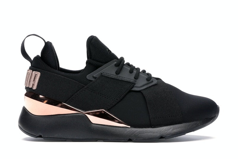 Puma Muse Metal Black Rose Gold (Women's)