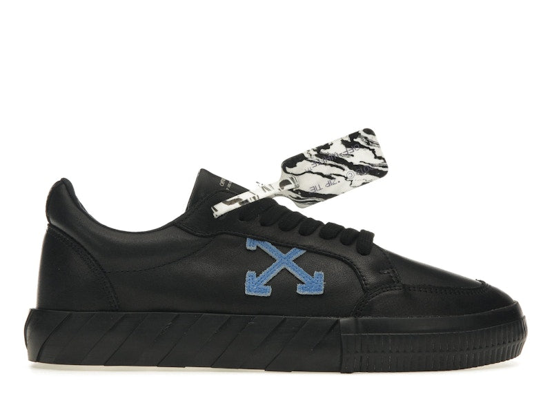OFF-WHITE Vulc Low Black/Blue Leather SS21