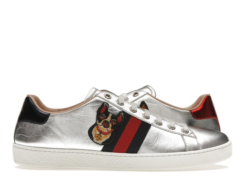 Gucci Ace Year of the Dog Silver (Women's)