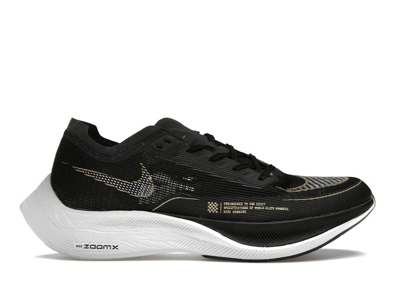 Nike ZoomX Vaporfly Next% 2 Black Metallic Gold Coin
