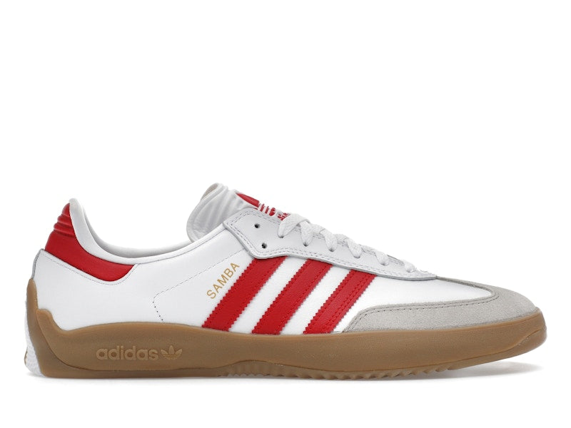 adidas Puig Samba Cloud White Better Scarlet Gum