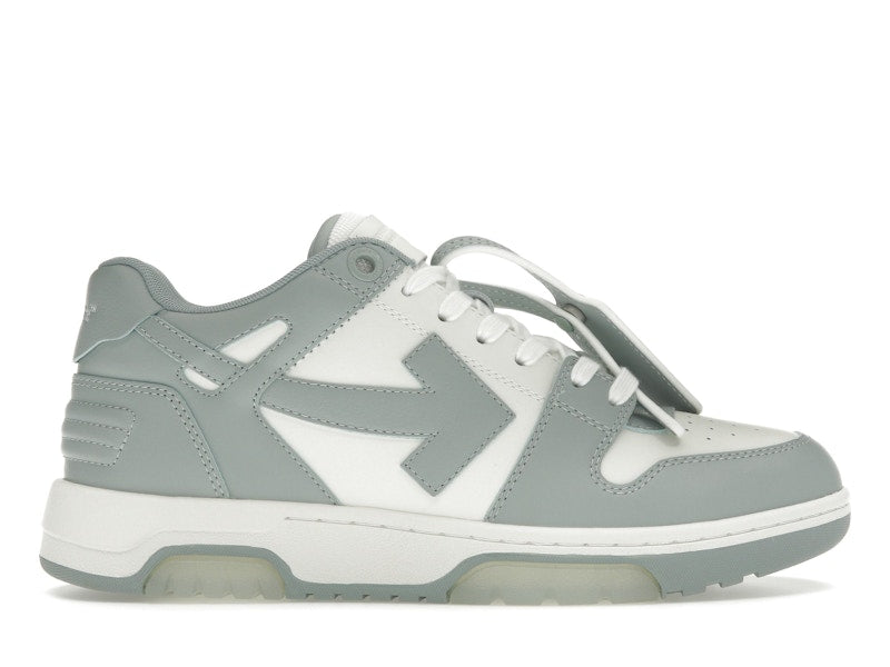 OFF-WHITE Out Of Office OOO Low Tops White Grey