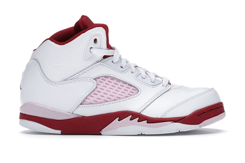 Jordan 5 Retro White Pink Red (PS)
