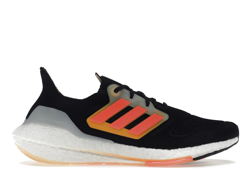 adidas Ultra Boost 22 Black Turbo Flash Orange