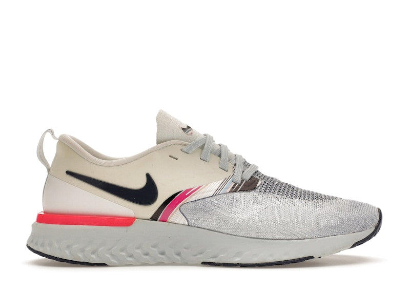 Nike Odyssey React 2 Flyknit White Blue Void Hyper Pink (Women's)