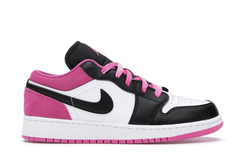 Jordan 1 Low Black Active Fuchsia (GS)