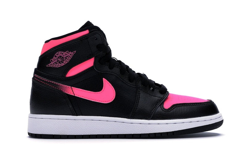 Jordan 1 Retro High Black Hyper Pink (GS)