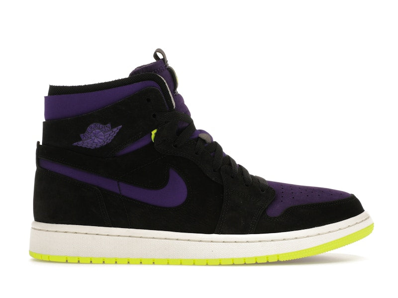 Jordan 1 High Zoom Air CMFT Black Court Purple Lemon Venom (Women's)