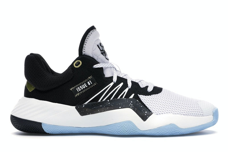 adidas D.O.N. Issue #1 White Black Gold Metallic