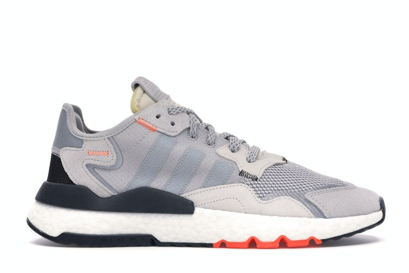 adidas Nite Jogger Grey Two Solar Orange