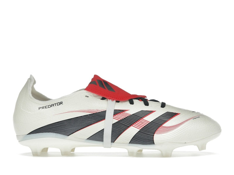 adidas Predator League Fold-Over Tongue FG/MG Off White Core Black Pure Ruby
