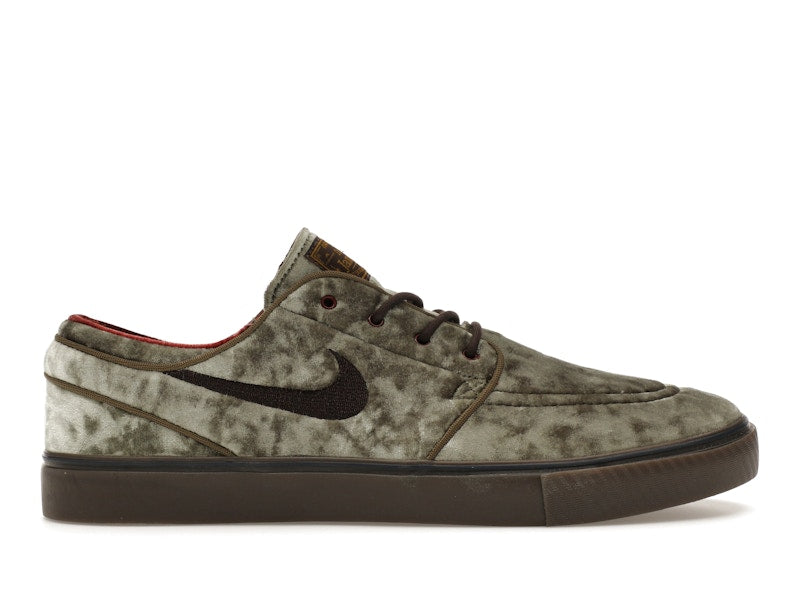 Nike SB Zoom Janoski OG+ SE Medium Olive Baroque Brown Dark Team Red Velvet Brown