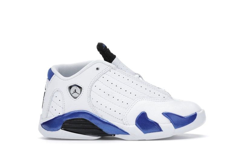 Jordan 14 Retro White Hyper Royal (TD)