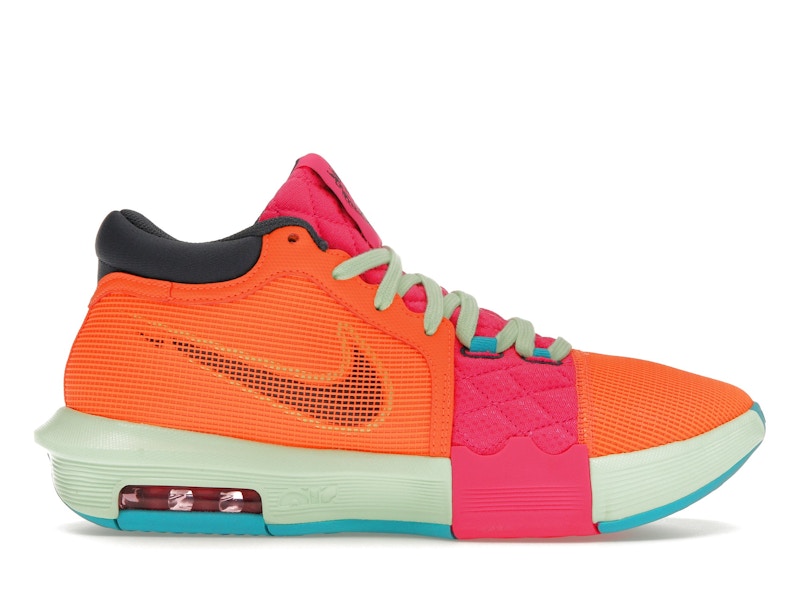 Nike LeBron Witness 8 Total Orange Laser Fuchsia