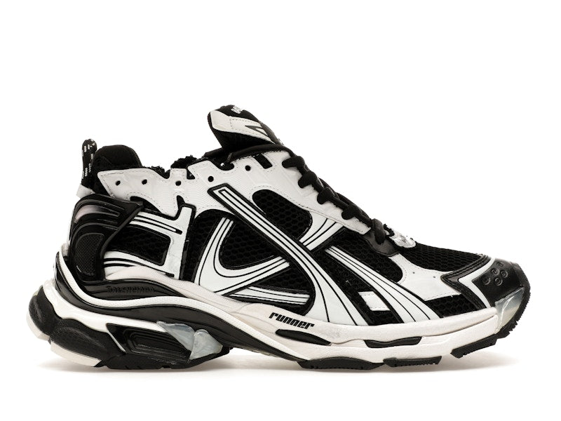 Balenciaga Runner Black White