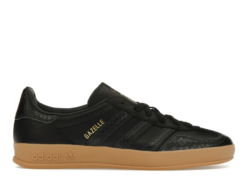 adidas Gazelle Indoor Core Black Snakeskin