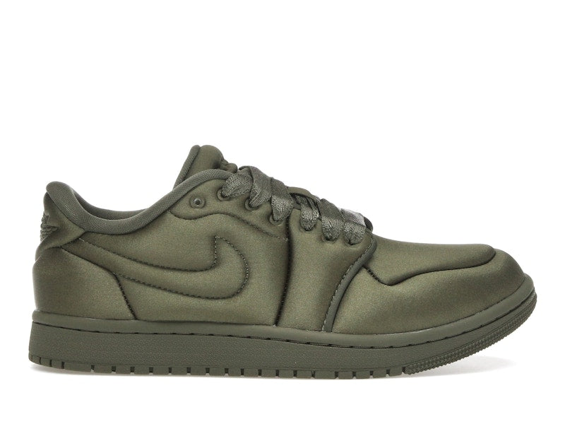 Jordan 1 Low Method of Make Satin Medium Olive (Women's)