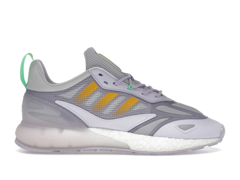 adidas ZX 2K Boost 2.0 Purple Tint Semi Solar Gold Matte Silver (Women's)