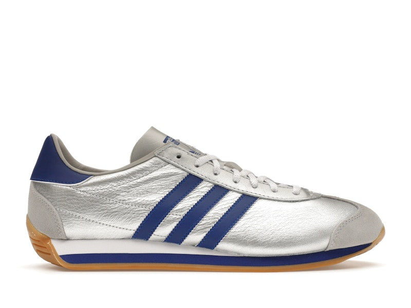 adidas Country OG Matte Silver Bright Blue Cloud White