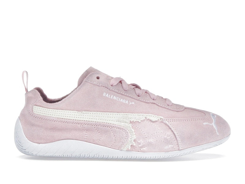 Balenciaga x Puma Speedcat Suede Distressed Pink White