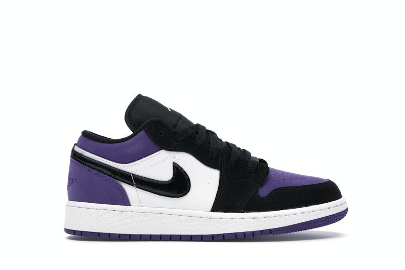Jordan 1 Low Court Purple (GS)