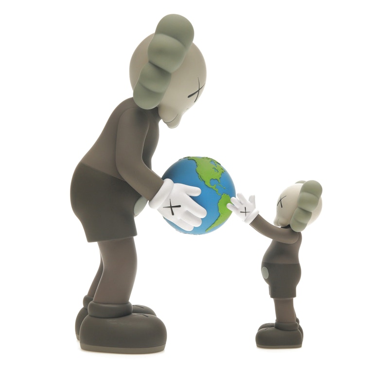 KAWS THE PROMISE Vinyl Figure Brown