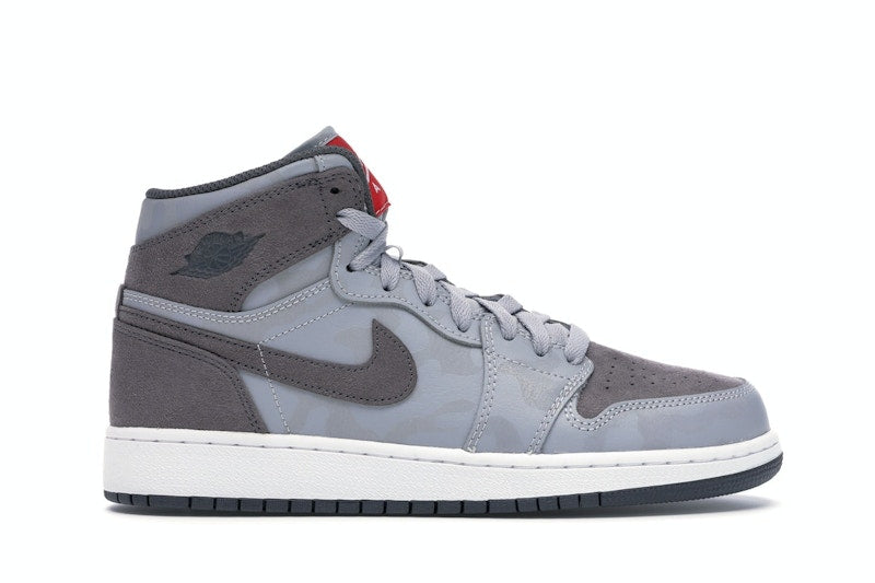Jordan 1 Retro High Camo 3M Wolf Grey (GS)