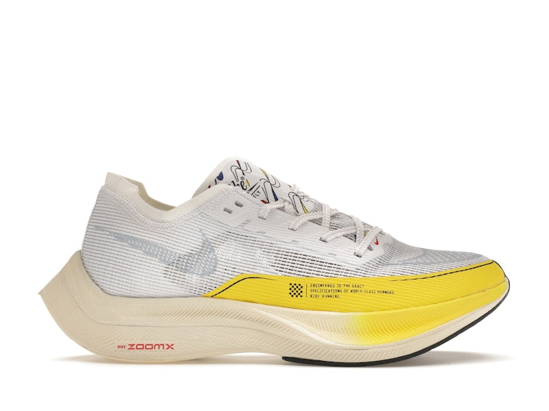 Nike ZoomX Vaporfly Next% 2 White Yellow Strike (Women's)