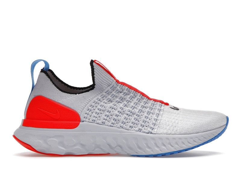 Nike React Phantom Run Flyknit 2 Football Grey Bright Crimson (Women's)