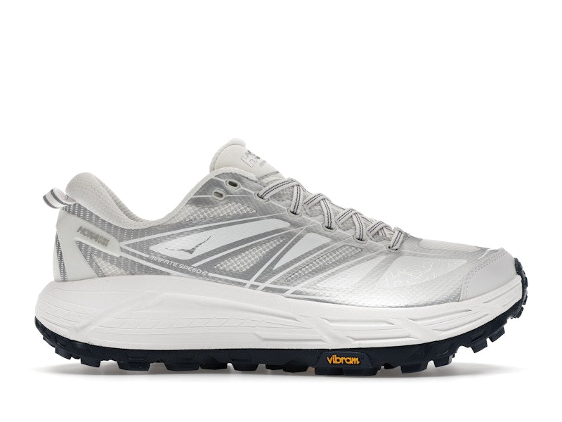 Hoka One One Mafate Speed 2 White Silver