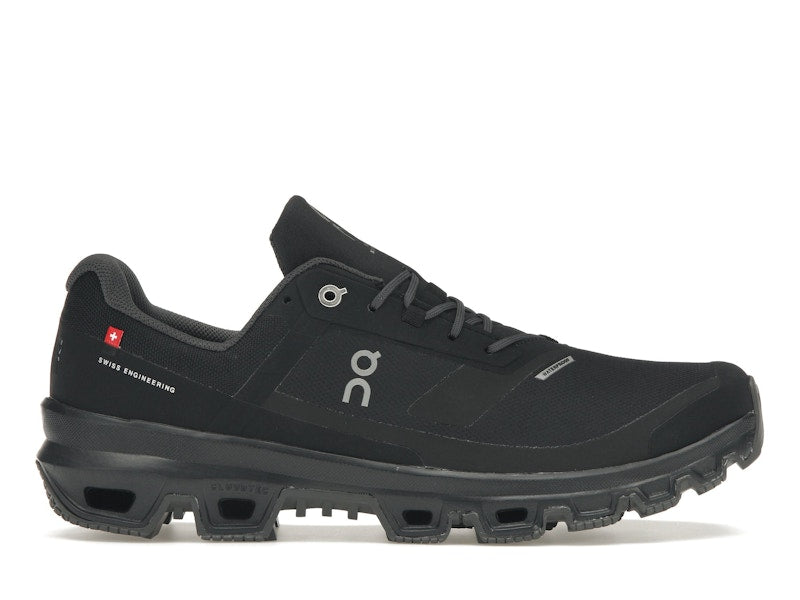 On Running Cloudventure Waterproof Black