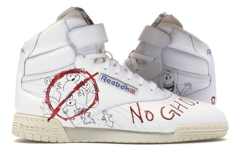 Reebok Ex-O-Fit Clean Hi Bait x Ghostbusters x Stranger Things Vintage