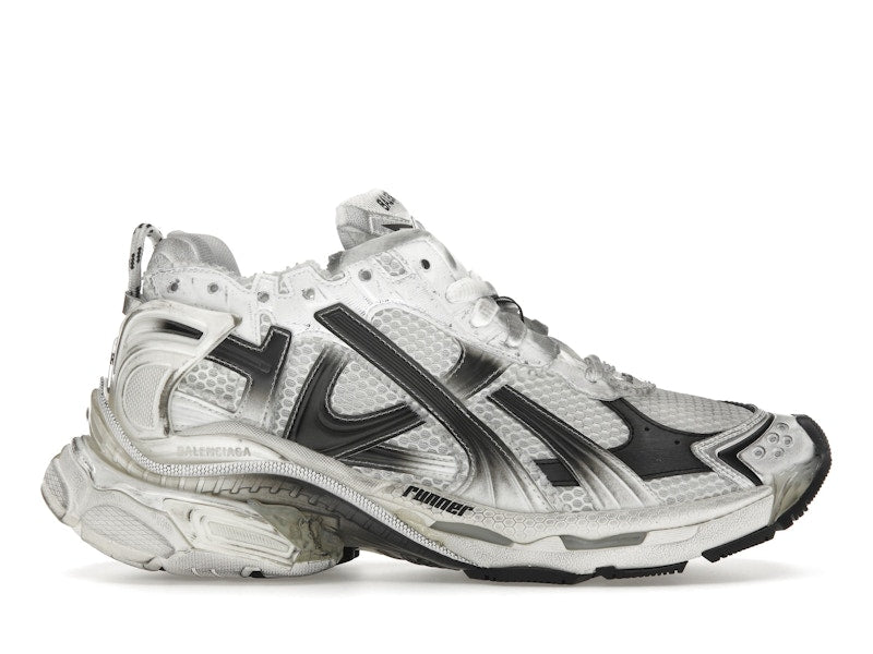 Balenciaga Runner White Black Gradient