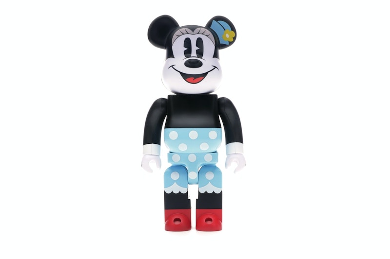 Bearbrick Minnie Mouse 400% Black