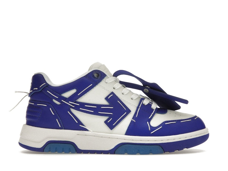 OFF-WHITE Out Of Office Sartorial Stitching White Dark Blue (Women's)