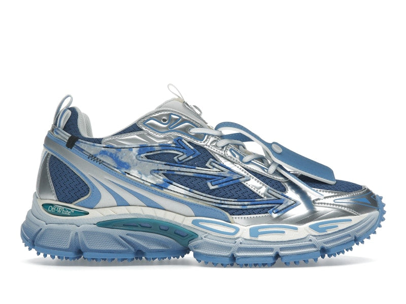 OFF-WHITE Be Right Back Silver Blue