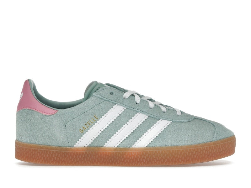 adidas Gazelle Hazy Green Bliss Pink (GS)