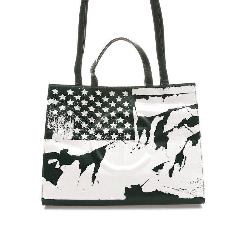 Telfar Flag Bag Medium Green/White
